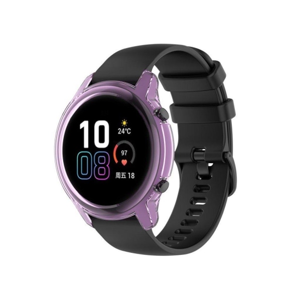 Honor MagicWatch 2 42mm yksinkertainen tapaus - Läpinäkyvä Violetti Purple