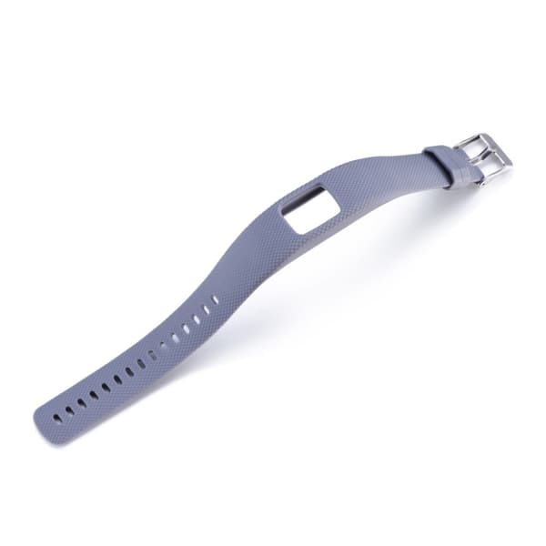 Garmin Vivofit 4 lozenge tekstur TPU silikone urrem - Grå Silver grey