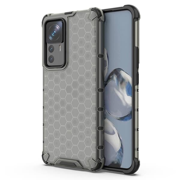 Bofink Honeycomb Xiaomi 12T Pro Etui - Svart Black