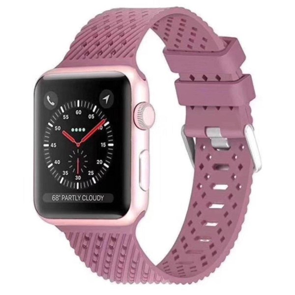 Apple Watch Series 5 44mm cool silicone watch band - Light Purpl Lila