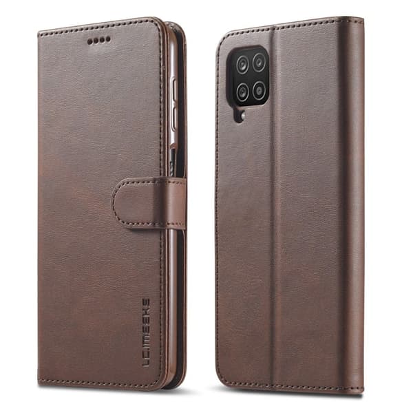 LC.Imeeke Samsung Galaxy M32 Flippetui - Kaffe Brown