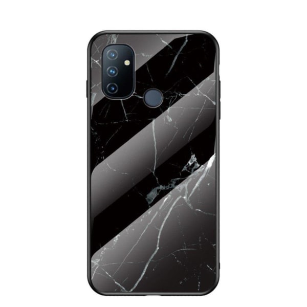 Fantasy marmor OnePlus Nord N100 cover - sort Black