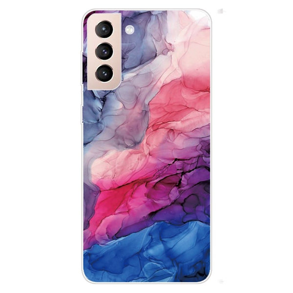Marble Samsung Galaxy S22 Plus Suojakotelo - Aqueous Vibrant Pattern Multicolor