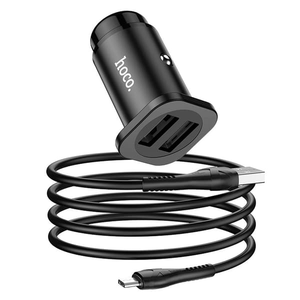 NZ4 Wise road dual port biloplader sæt (Micro) - Sort Black