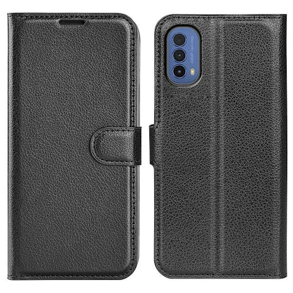 Classic Motorola Moto E30 / E40 Flippetui - Svart Black
