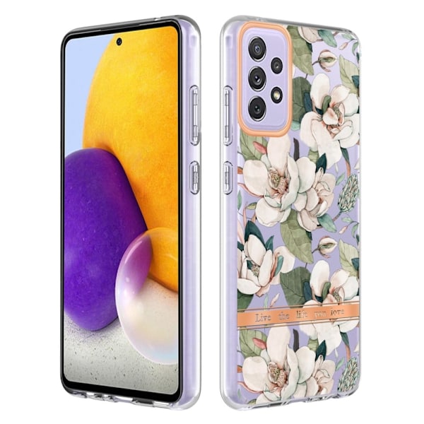 Supertunt och slitstarkt mjukfodral för Samsung Galaxy A72 5G - Grön Gardenia Grön