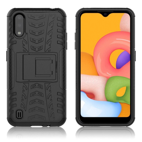 Offroad Samsung Galaxy A01 skal - Svart Svart