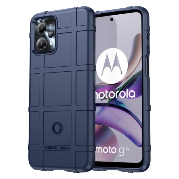Rugged Shield Motorola Moto G23 / Motorola Moto G13 skal - Blå Blå