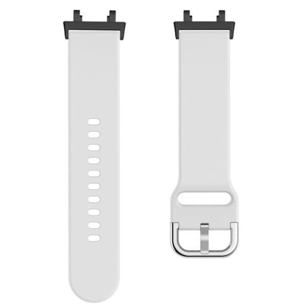 Amazfit T-Rex 2 joustava silikonikellon hihna - Valkoinen White