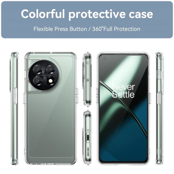 OnePlus 11 smart akryl cover - Transparent Transparent