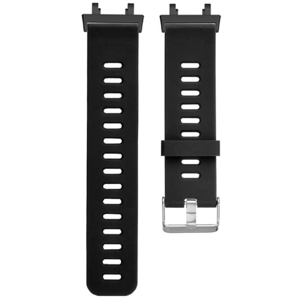 Amazfit T-Rex 2 tofarvet silikone urrem - Sort / Mørkegrå Black