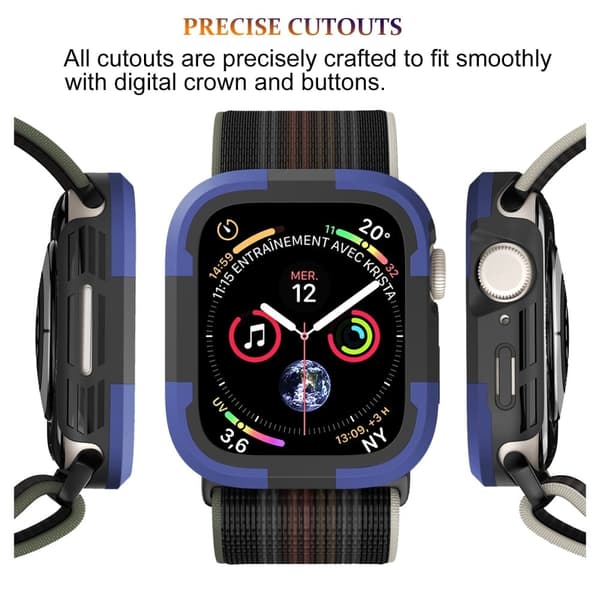 Apple Watch Series 8 (41mm) skyddsfodral - Lila Lila
