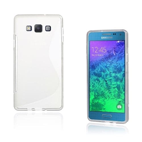 Lagerlöf Samsung Galaxy A7 Deksel - Grå Silver grey