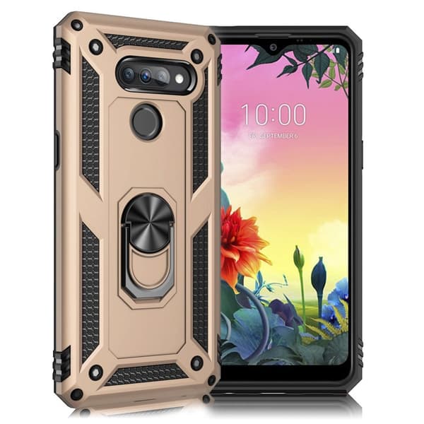 Bofink Combat LG K50S Cover - Guld Gold