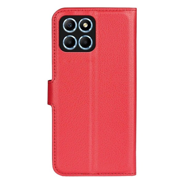 Klassisk Honor X8 Flip Etui - Rød Red