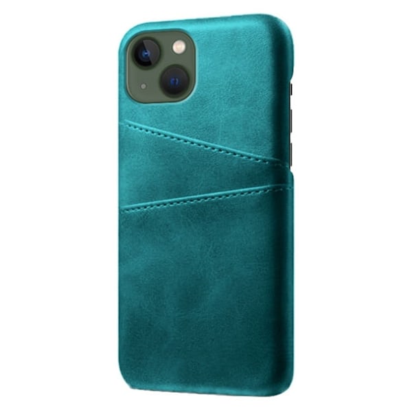 Dual Card iPhone 14 Plus kotelot - Vihreä Green