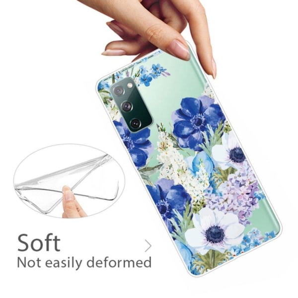 Deco Samsung Galaxy S20 Fe 5g / S20 Fe Etui - Pæne Blomster Multicolor