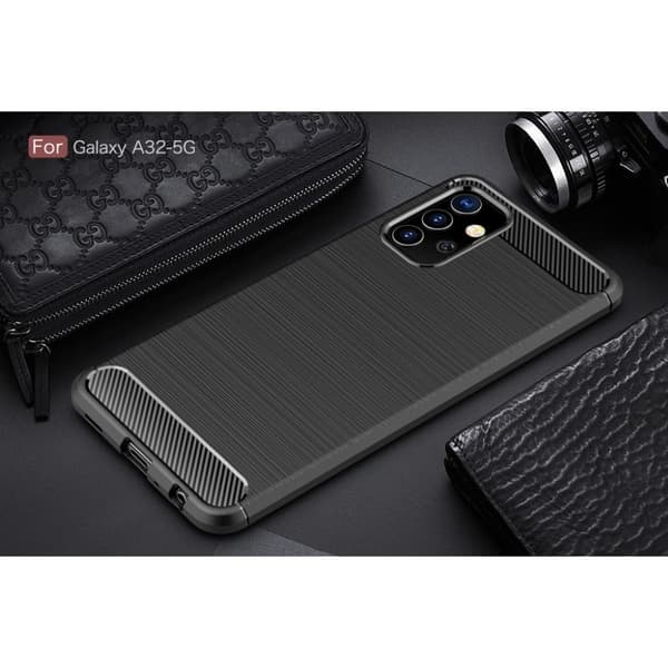 Carbon Flex Samsung Galaxy A32 5G skal - Svart Svart