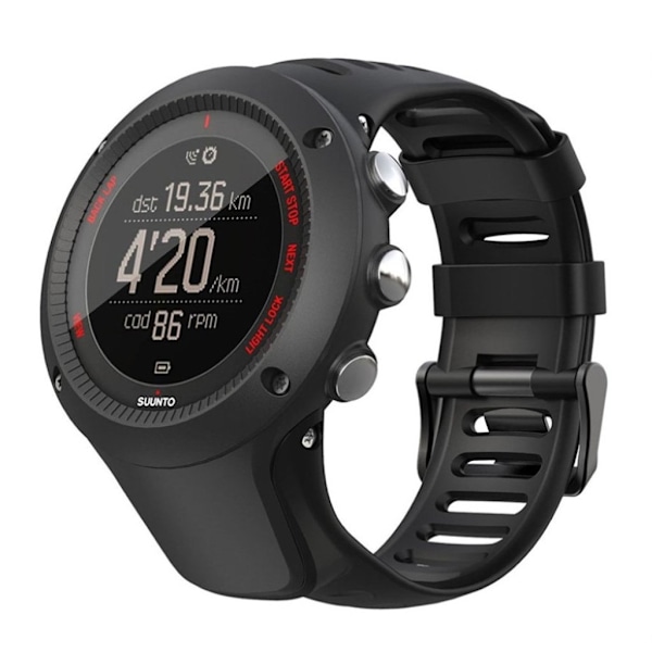 Suunto Ambit3 holdbar silikone Urrem - Sort Black