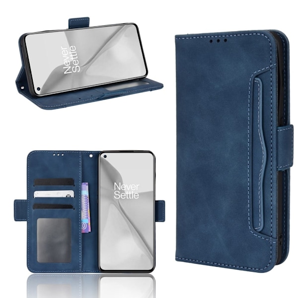 Moderni Nahkalaukku For OnePlus 10 Pro - Sininen Blue