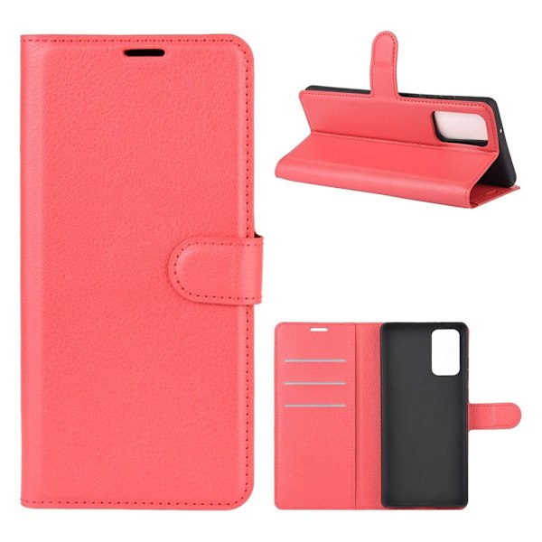 Classic Samsung Galaxy Note 20 flip etui - Rød Red
