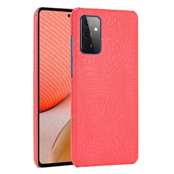 Croco case - Samsung Galaxy A72 5G - Rød Red