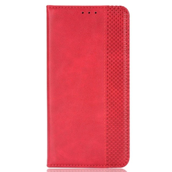 Bofink Vintage Honor Magic4 Lite / X9 5G / X30 leather case - Re Red