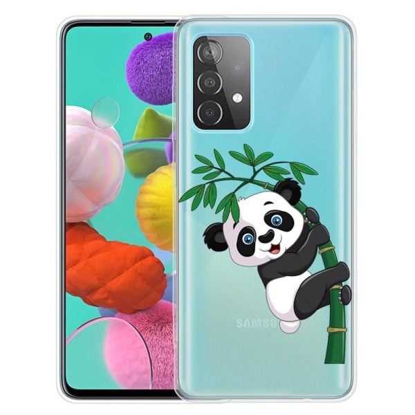 Deco Samsung Galaxy A23 kotelot - Panda Ja Bambu Multicolor