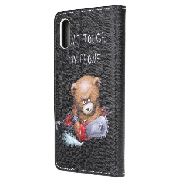 Wonderland Samsung Galaxy M02 / A02 Flip etui - Bjørn Black