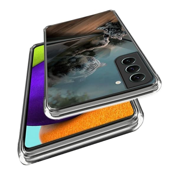 Deco Samsung Galaxy S24 kotelot - Leijona Brown