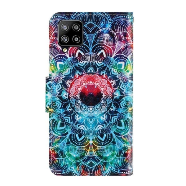 Wonderland Samsung Galaxy A22 4G flip etui - Mandala Multicolor