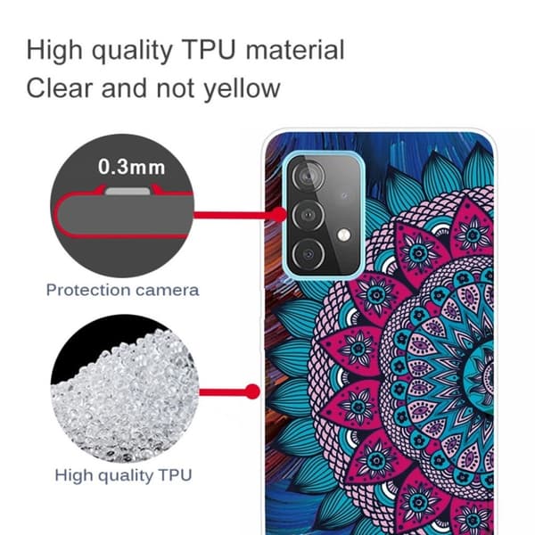 Deco Samsung Galaxy A32 5G kotelot - Mandala Multicolor