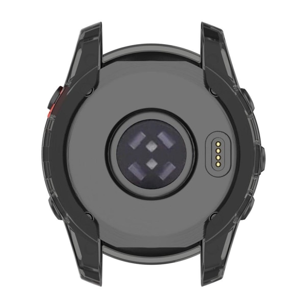 Garmin Fenix 7S läpinäkyvä suojus - Läpinäkyvä Musta Black