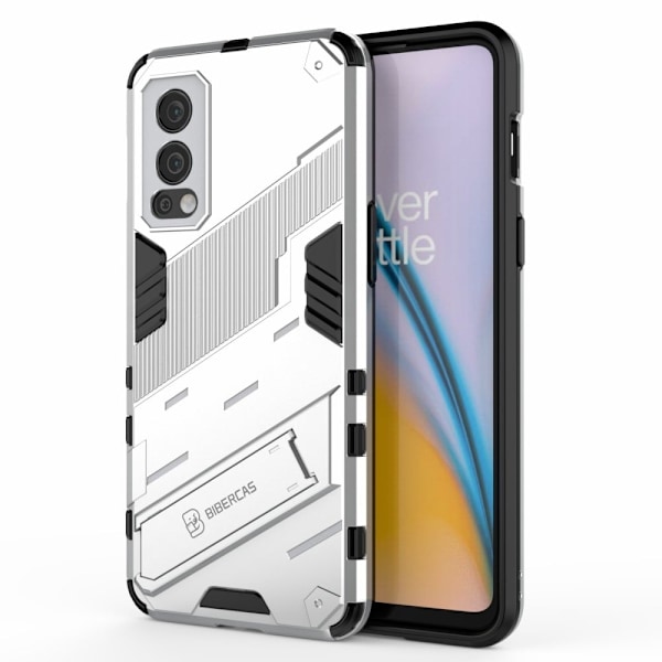 Stöttåligt OnePlus Nord 2 5G hybridskal - Vit Vit