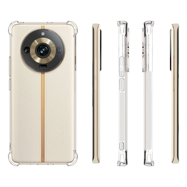 Lux-Case Airbag-cover til Realme 11 Pro Transparent