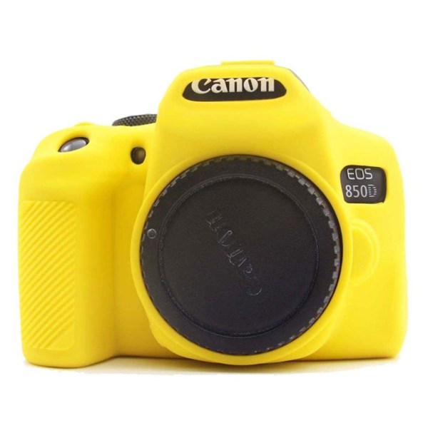 Canon EOS 850D silicone case - Yellow Yellow