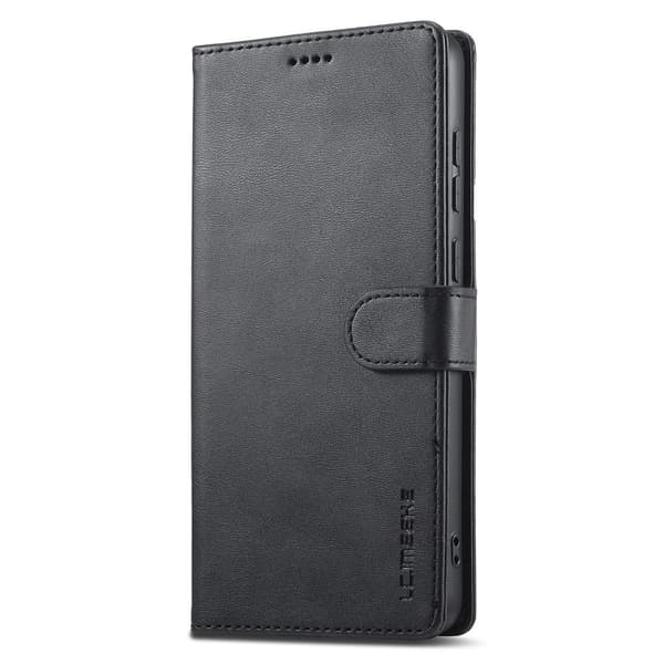 LC.IMEEKE Samsung Galaxy A05 flip case - Musta Black