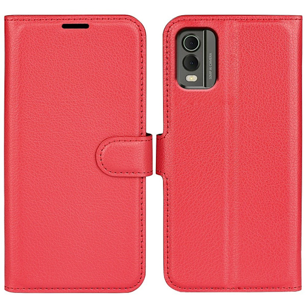 Classic Nokia C32 Flippetui - Rød Red