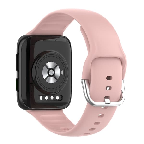 Oppo Watch 2 (46mm) silikone urrem - Lyserød Pink