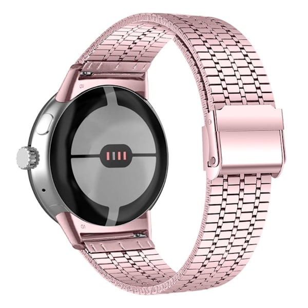 Google Pixel Watch blank stålrem - Rosa Rose Pink