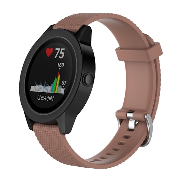 Garmin Vivomove HR justerbar silione urrem - Brun Brown
