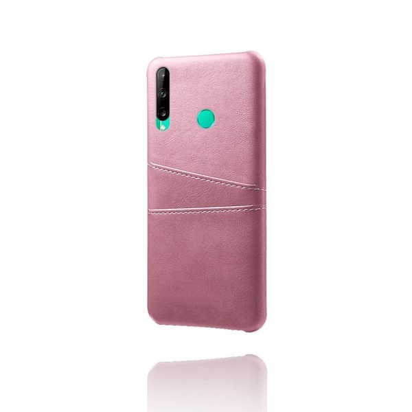 Dual Card kuoret - Huawei P40 Lite E - Ruusukulta Pink
