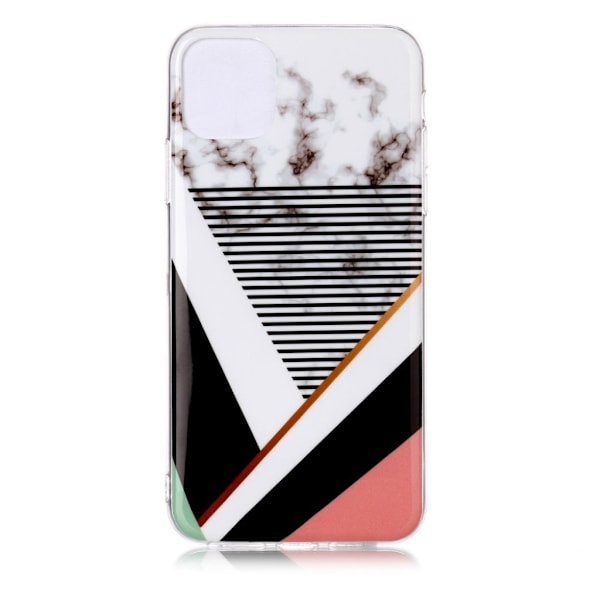 Marble iPhone 11 Pro Max kuoret - Marmori Raidallinen Kuvio Multicolor
