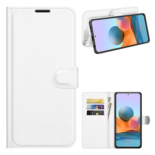 Classic Xiaomi Redmi Note 10 Pro Flippetui - Hvit White