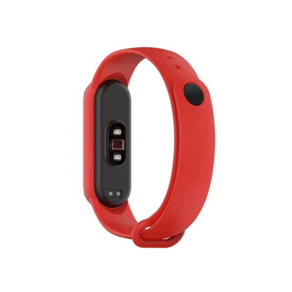 Xiaomi Mi Band 5 enkel holdbar urrem - Rød Red