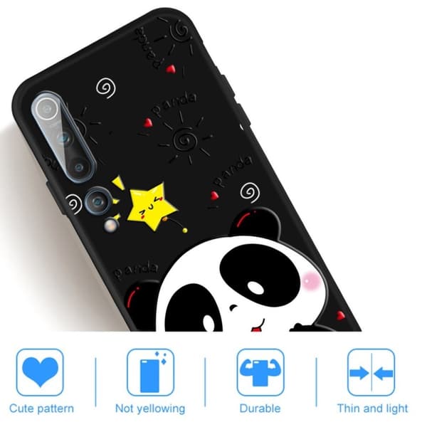 Imagine Xiaomi Mi 10 Cover - Panda Black