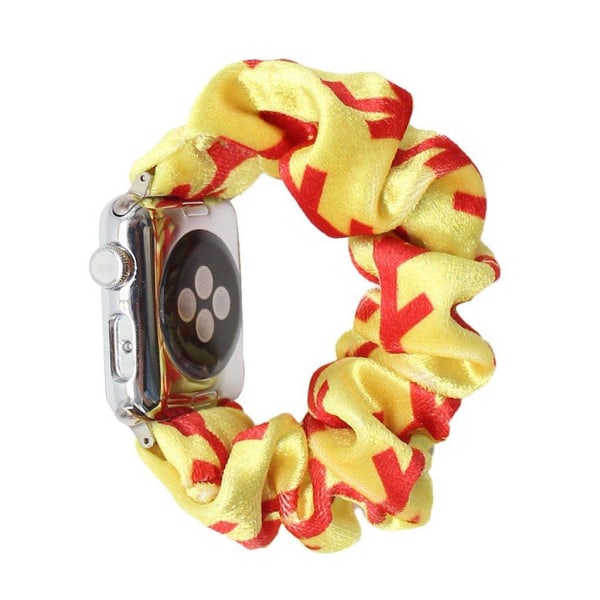Apple Watch Series 6 / 5 40mm pulserende hårbåndsarmbånd - Rød P Multicolor