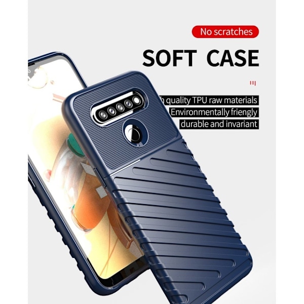 Thunder LG K51s / K41s Etui - Blå Blue