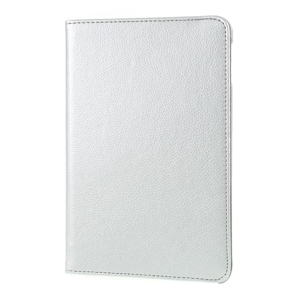 iPad Mini (2019) litsi nahkainen suojakotelo - Hopea Silver grey