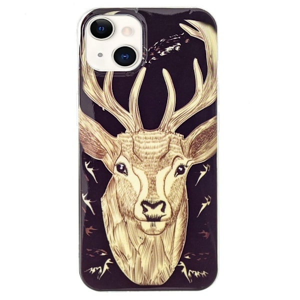 Deco iPhone 14 Etui - Deer Black